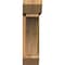Ekena Millwork Thorton Slat Rough Sawn Bracket w/ Offset Brace, Western Red Cedar, 6"W x 22"D x 22"H BKT0604X22X22THR06RWR - alternate 3